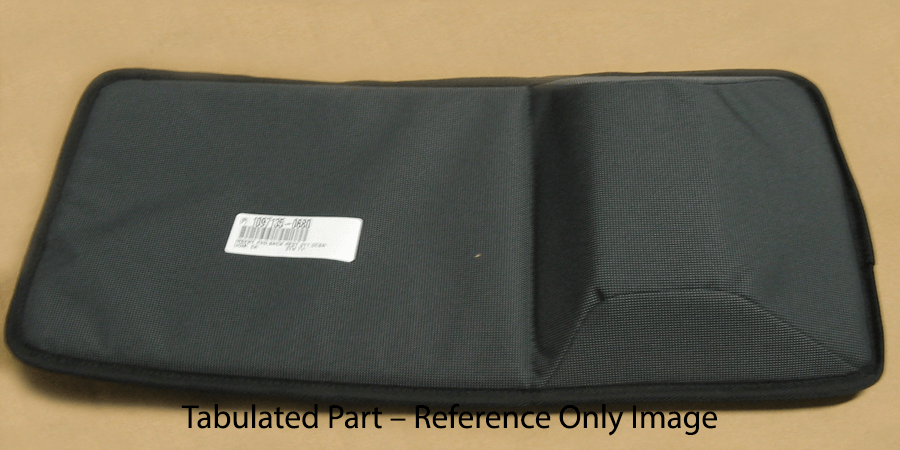 INSERT PAD,BACK REST,911,SCBA - pierce