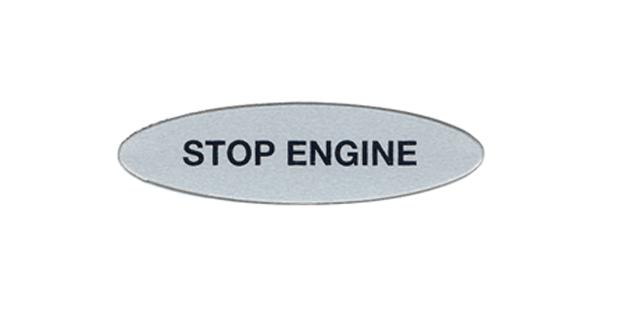 TAG-O,STOP ENGINE - pierce
