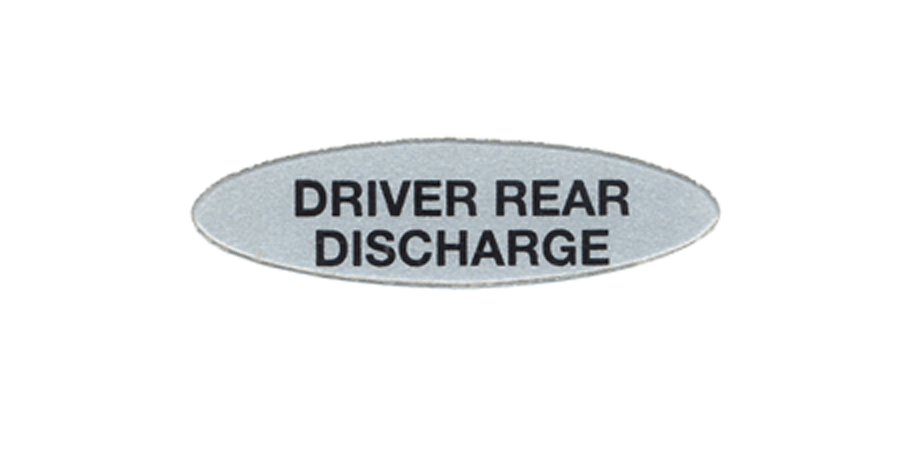 TAG-O,DRVR REAR DISC - pierce