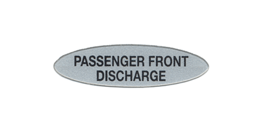TAG-O,PASS FRT DISC - pierce