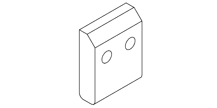 GUIDE PAD,BEAM,SIDE TO SIDE - pierce