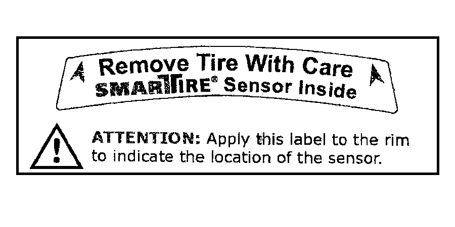 STICKER,VALVE STEM,TIRE PSI - pierce