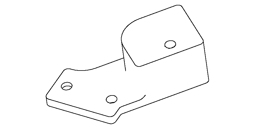GUIDE BLOCK,ELEC CABLE,RH - pierce