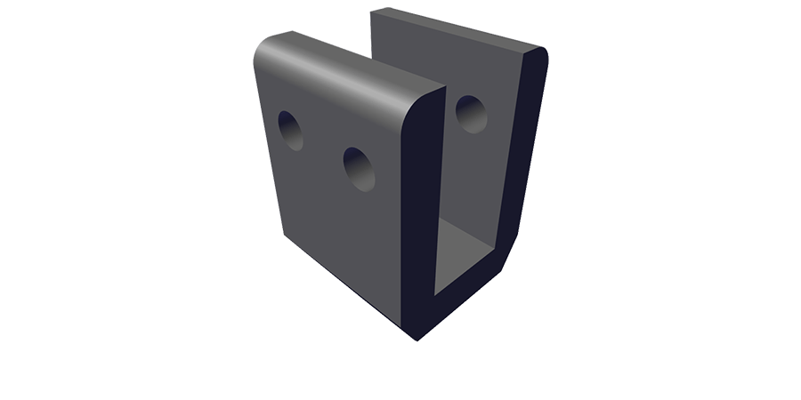 GUIDE,PLASTIC,BASKET GATE - pierce