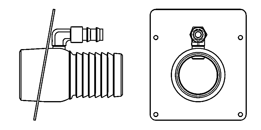 FILLER SPOUT ASSY,FUEL FILL - pierce