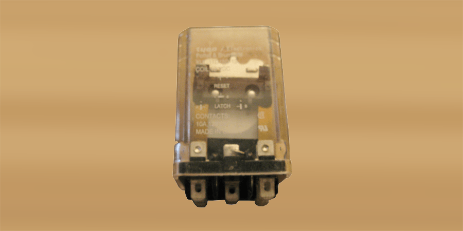 RELAY,DPDT 10A 12V DUAL COIL - pierce
