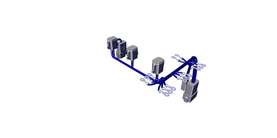 WIRE HARN,TURNTBL CTRL PNL,LWR - pierce