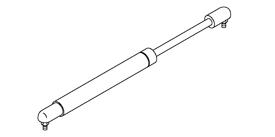 SPRING,PNEUMATIC,60 LB,10.25