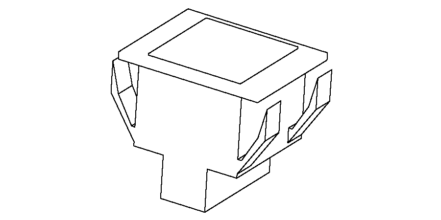 SWITCH,BLANK ROCKER,OSLO - pierce