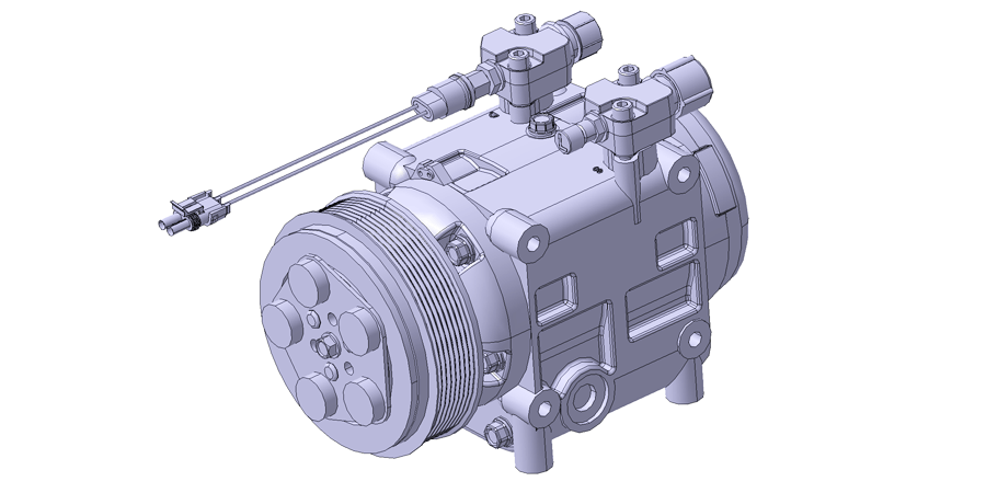 COMPRESSOR,AC,R134A - pierce
