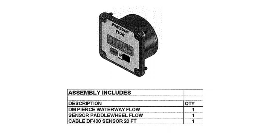 DISPLAY ASSY,FLOWMASTER,FRC - pierce