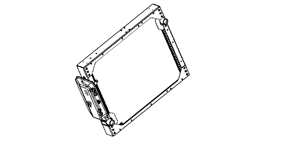 RADIATOR,MOD,ALUM - pierce