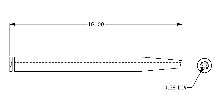 REPLACED,WIRE GUIDE,CONE SHAPE - pierce