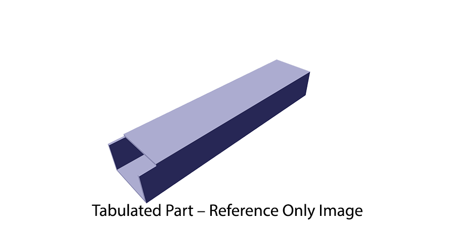 POST SIDE SHEET SUPPORT,AL - pierce