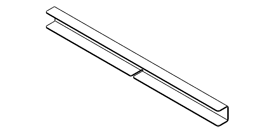 CHANNEL,FLOOR SUPPORT,SS - pierce