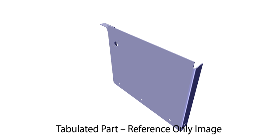 FRAME,STEP BOX,REAR,RH - pierce