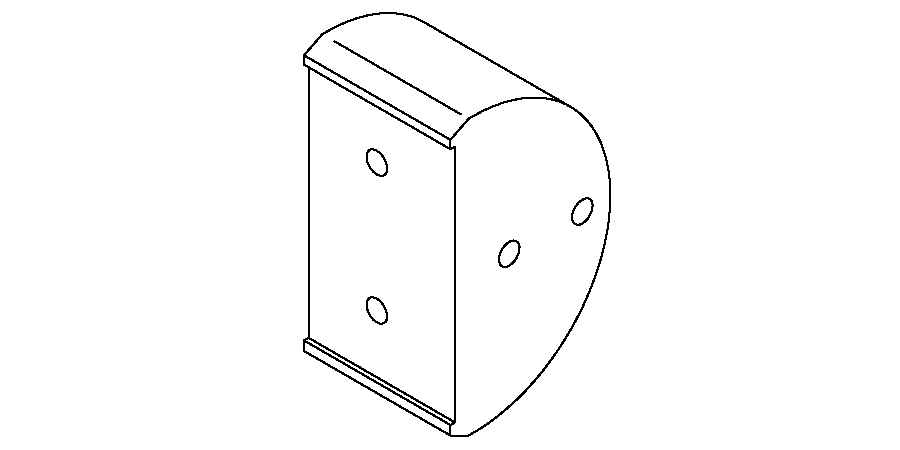 GUIDE,RADIUS,TRACK SUPPORT - pierce