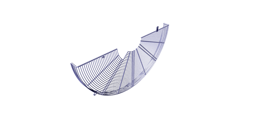 FAN GUARD,FRONT - pierce