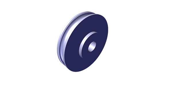 PULLEY,DRIVE WIRE ROPE - pierce