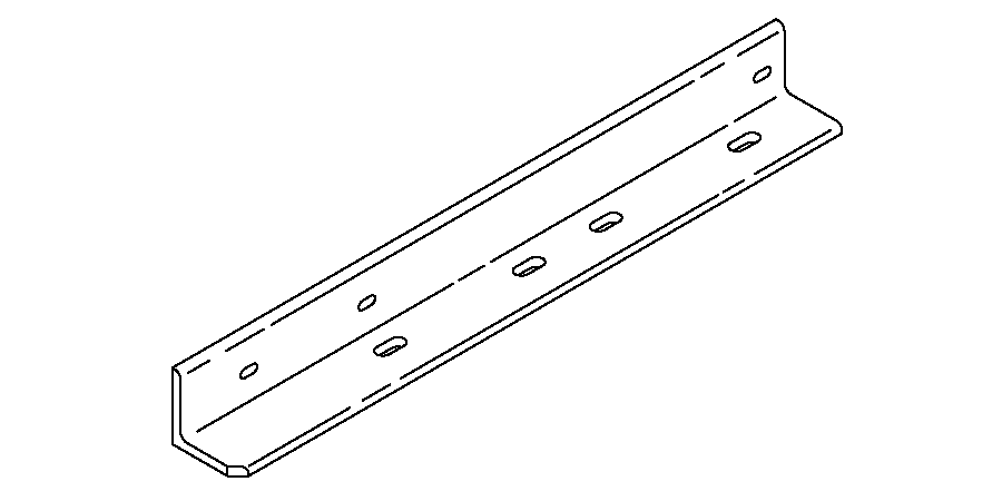 ANGLE,BODY MOUNT,HORIZONTAL - pierce