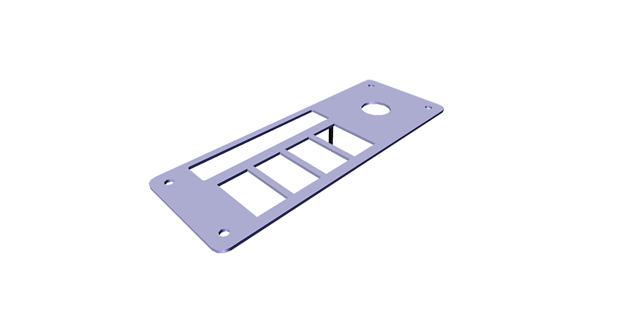 SWITCH PANEL ASSY,ROCKER - pierce