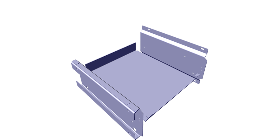 TRAY,TILT,SLIDE OUT,ADJ,28DP - pierce