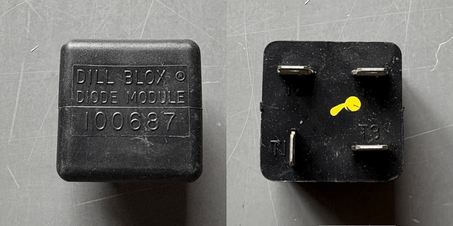 DIODE MODULE,DILL SYSTEMS - pierce