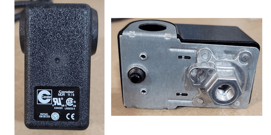 PRESSURE SWITCH - pierce