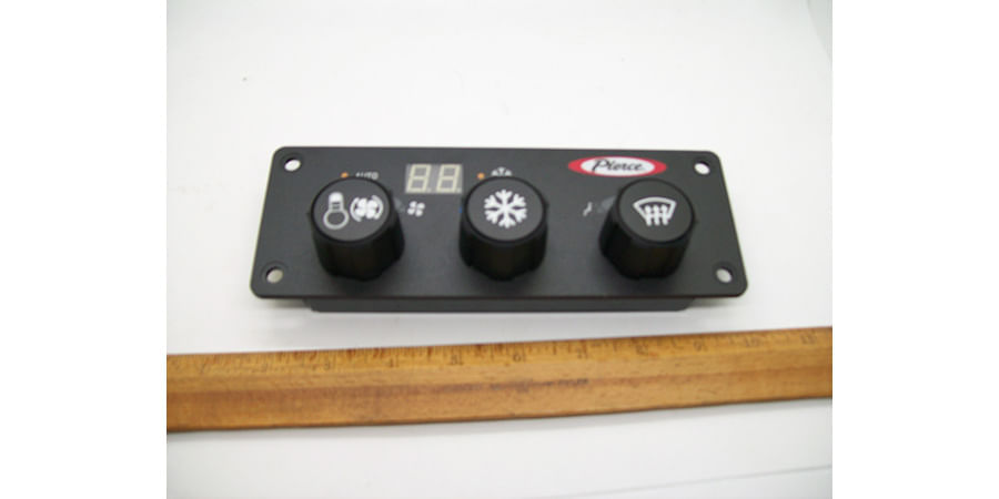CONTROL PANEL,HVAC,ROTARY CTRL - pierce